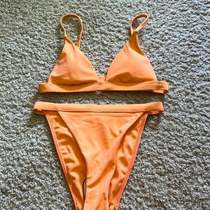 New! Pacsun Orange Bathing suit